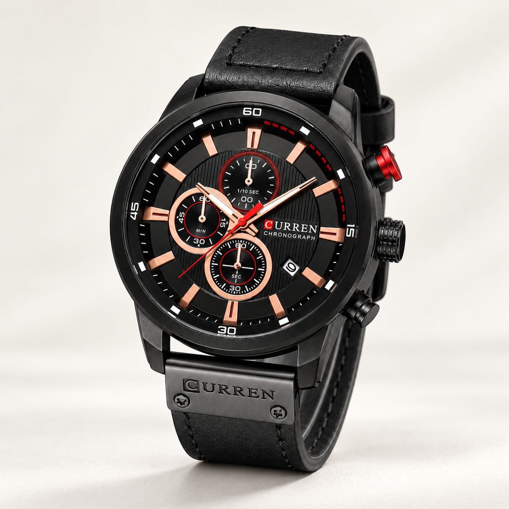 Monza Touring Watch in Black