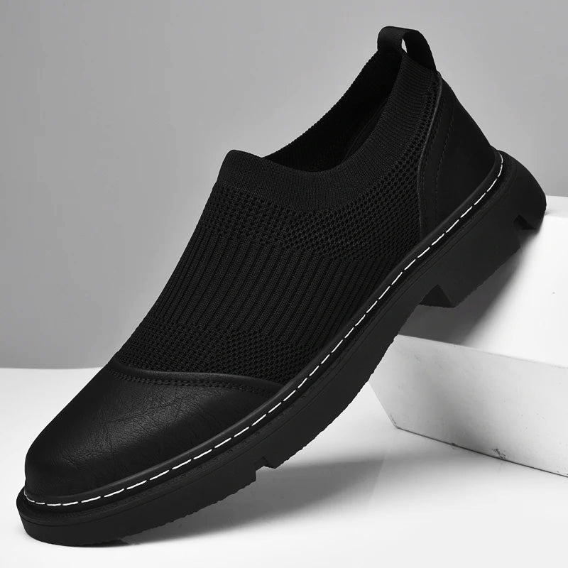 Ace Leather Mesh Shoes 6