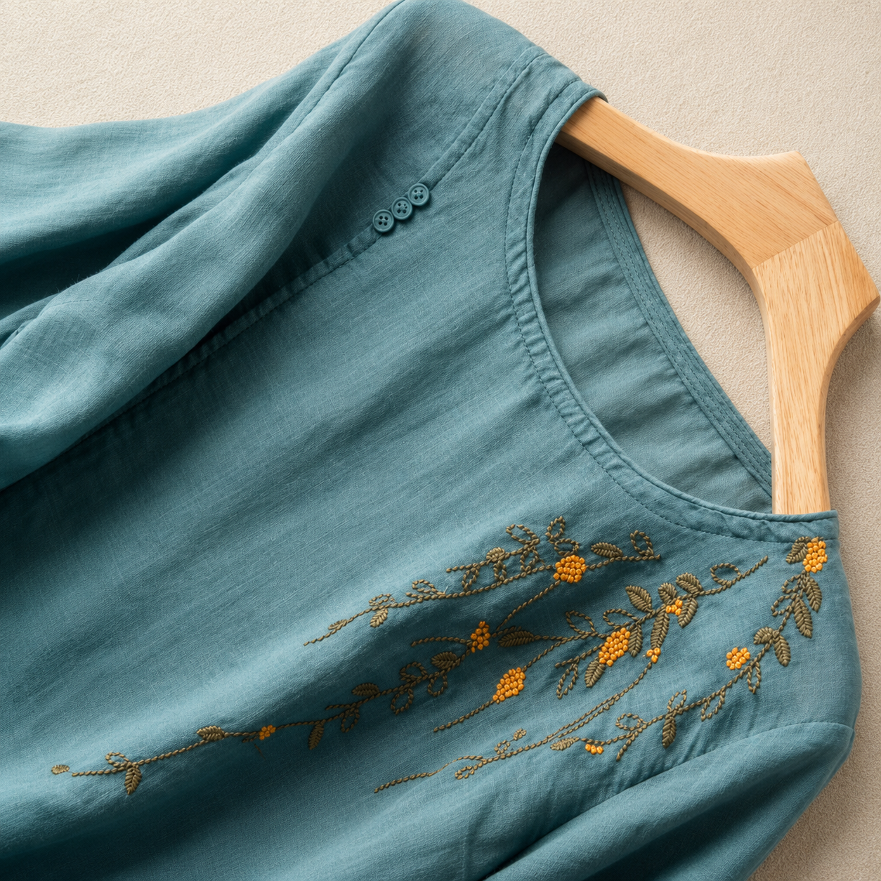 Adeline Cotton Linen Blouse 7