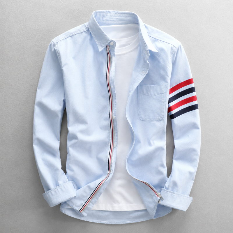 Adriano Linen Oxford Shirt11