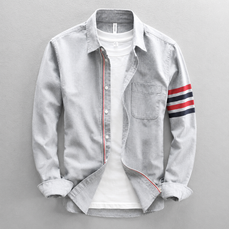 Adriano Linen Oxford Shirt12