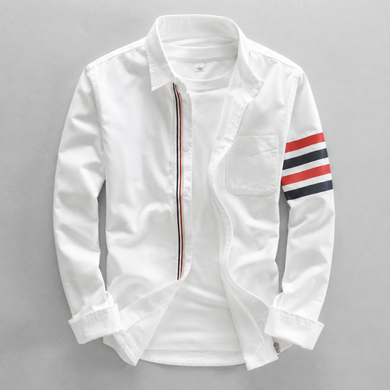 Adriano Linen Oxford Shirt12