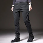 “Alden Stretch Cotton Slim Fit Trousers” 5