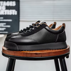 Alvaro Burnished Runner Sneaker