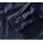 Arturo Linen Mandarin Shirt 6