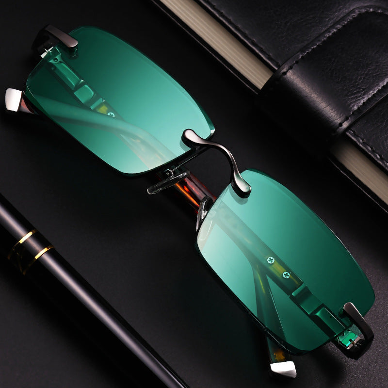 Ashford Frameless Polycarbonate Sunglasses 2