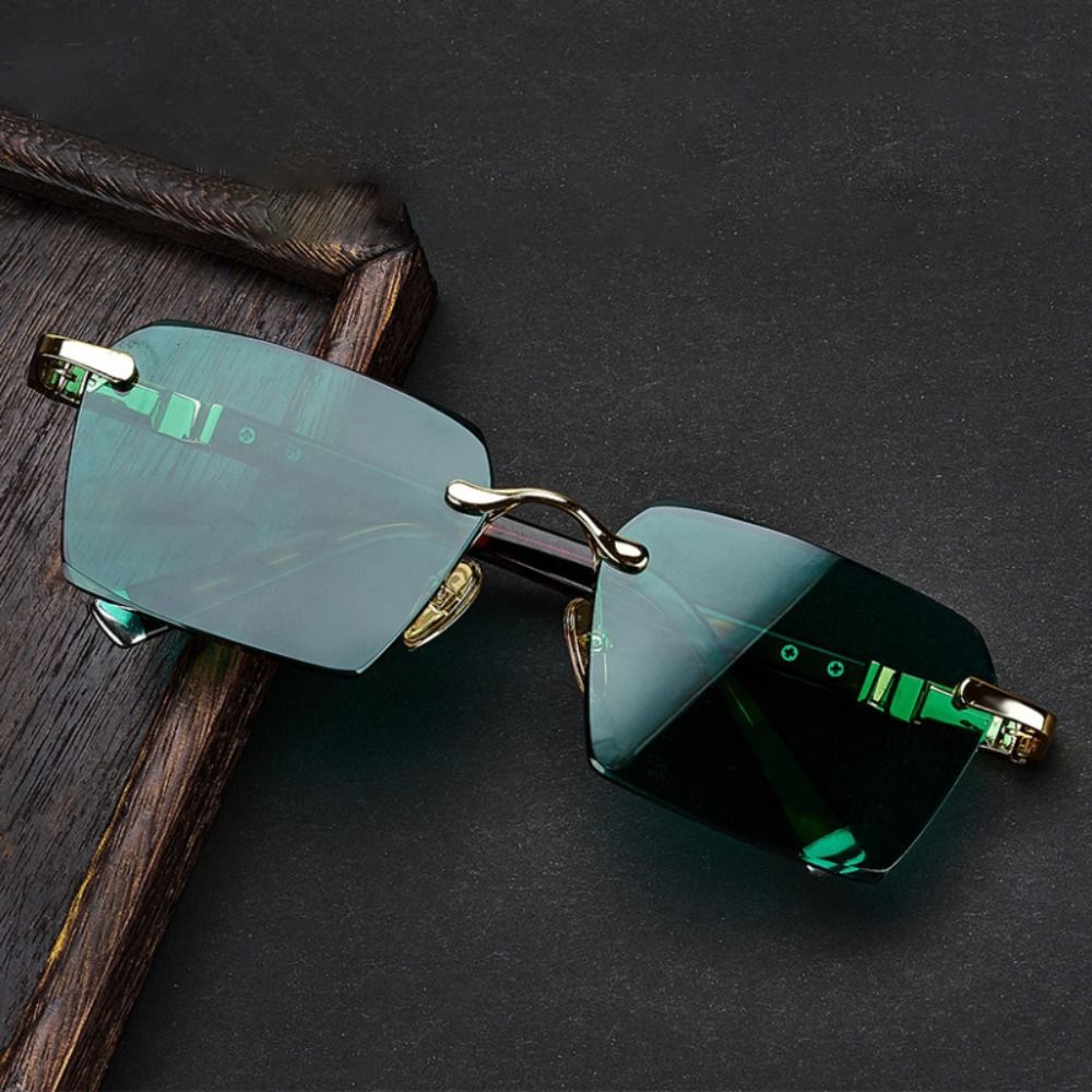 Ashford Frameless Polycarbonate Sunglasses 3