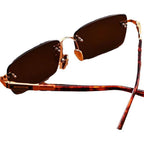 Ashford Frameless Polycarbonate Sunglasses 5