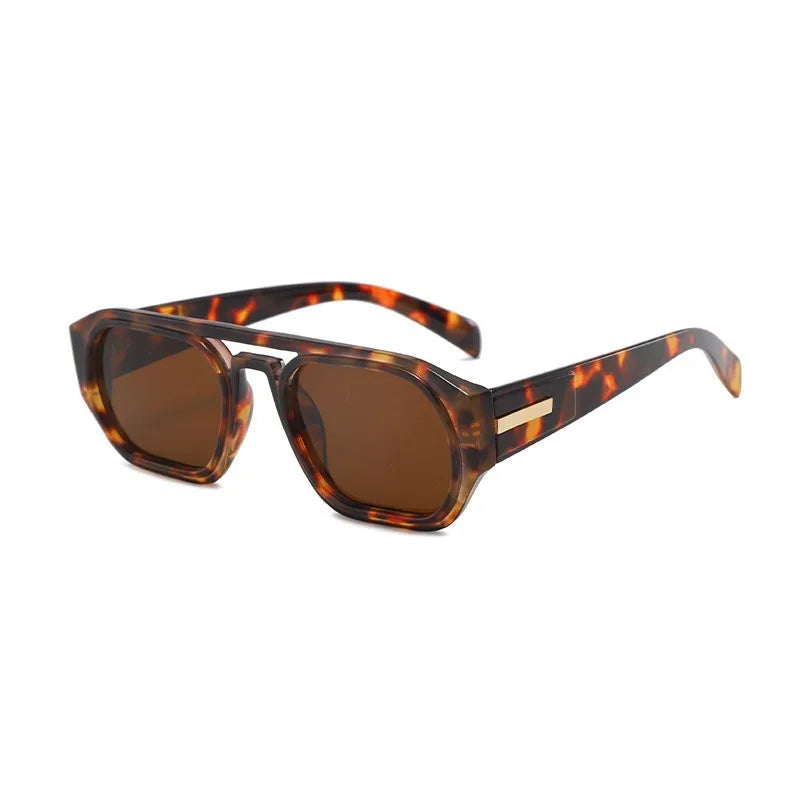 Avery Retro Square Aviator Sunglasses 3