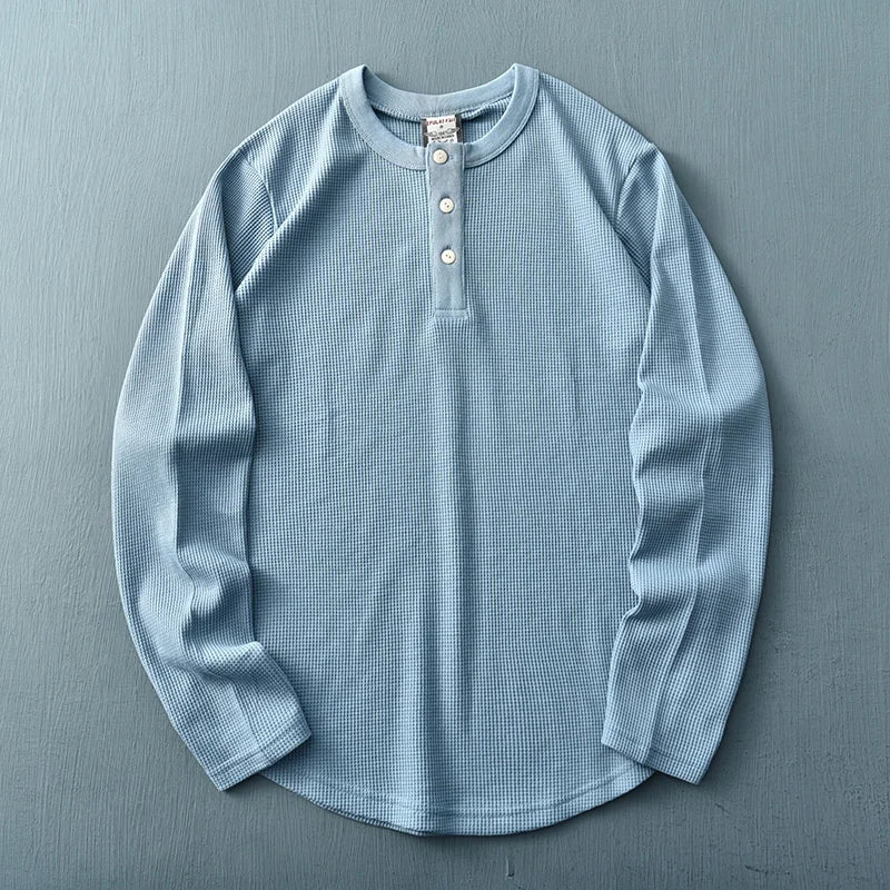 Belgian Waffle Henley 0