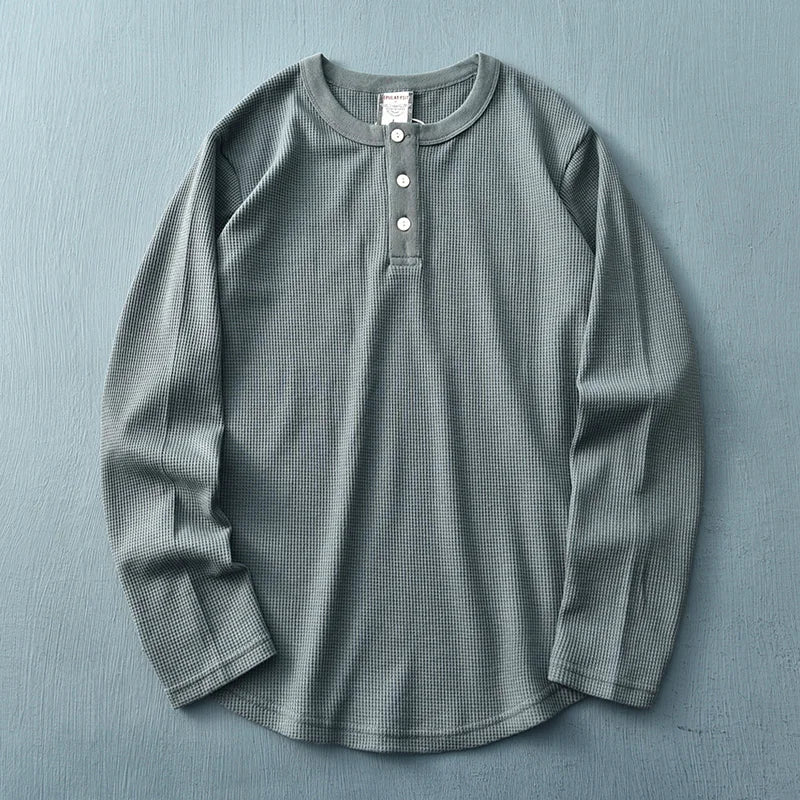 Belgian Waffle Henley 4