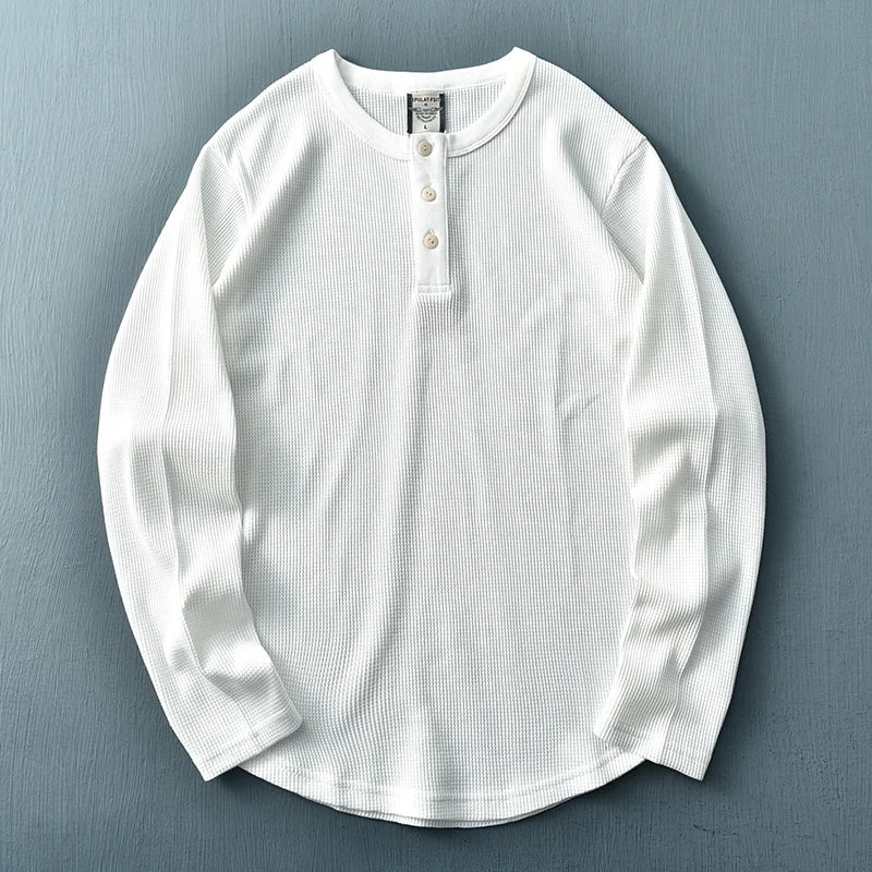 Belgian Waffle Henley 5
