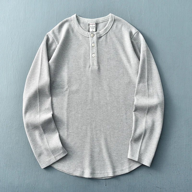 Belgian Waffle Henley 6