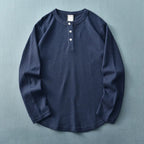 Belgian Waffle Henley 7