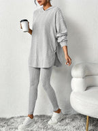 Carmen Ribbed Knit Lounge Set 10