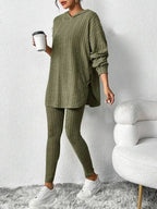 Carmen Ribbed Knit Lounge Set 5