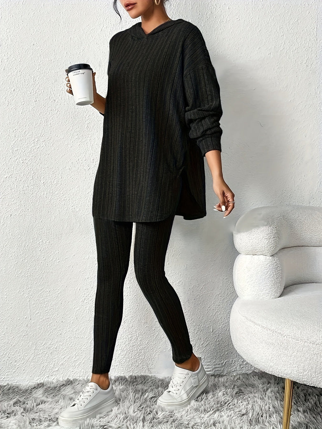 Carmen Ribbed Knit Lounge Set 9