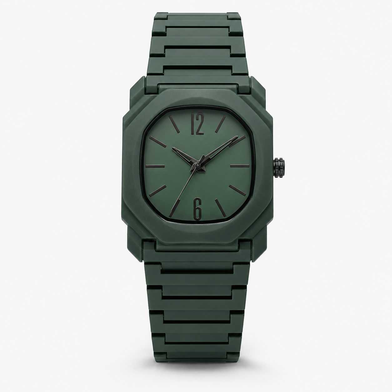 Cavan Square Rubber Watch 8