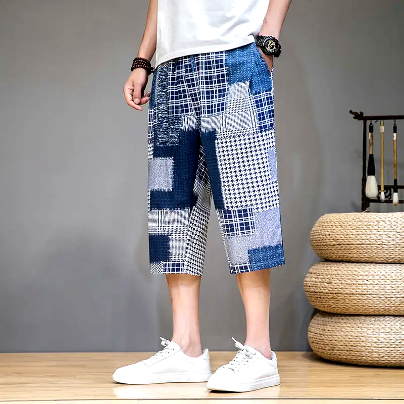 Celia Unique Patch Capri Shorts for Ladies 6