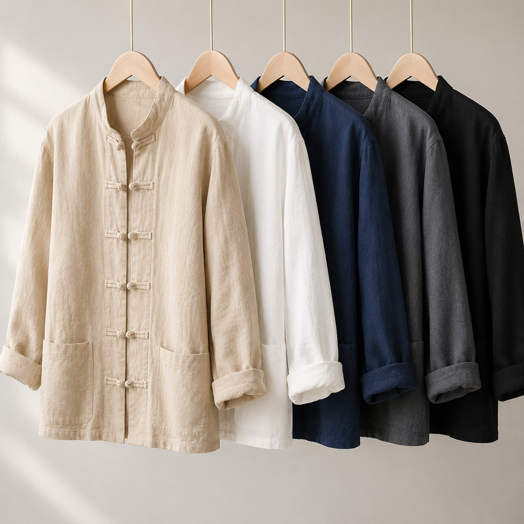 Rowan Mandarin Collar Shirt