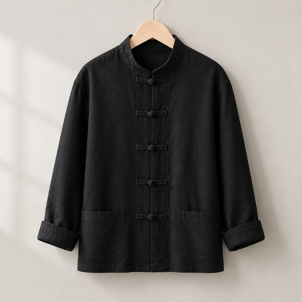 Rowan Mandarin Collar Shirt