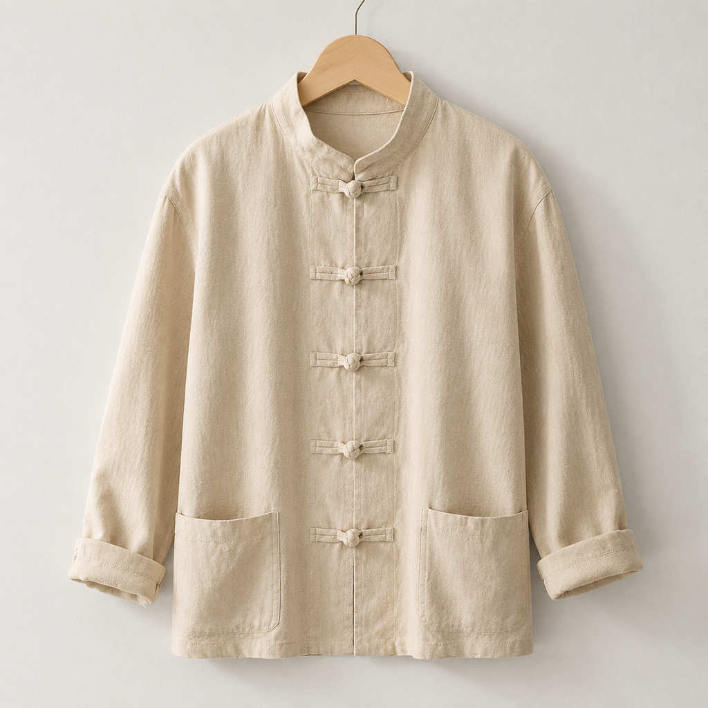 Rowan Mandarin Collar Shirt