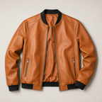 Domenico Leather Bomber