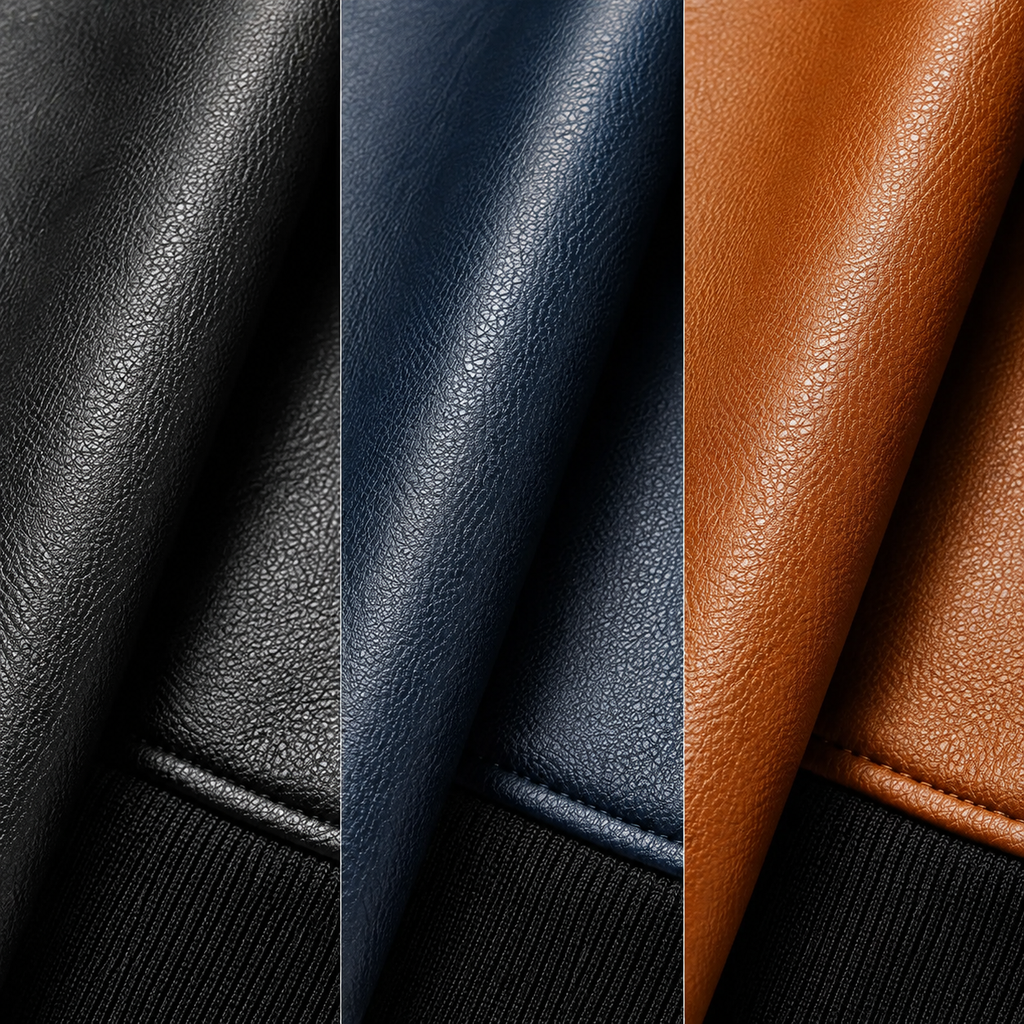 Domenico Leather Bomber