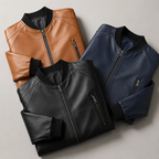 Domenico Leather Bomber