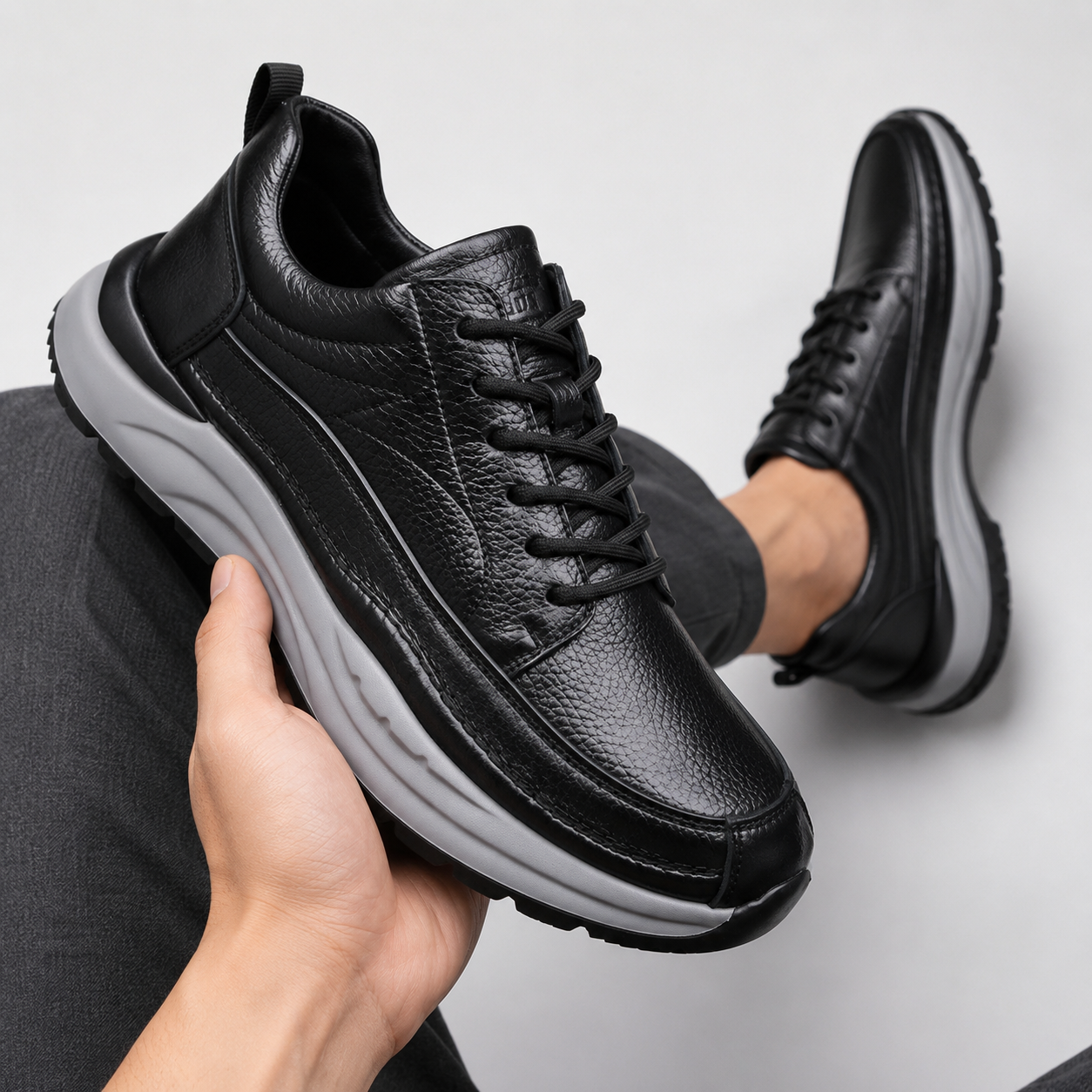 Ontario Leather Sneakers