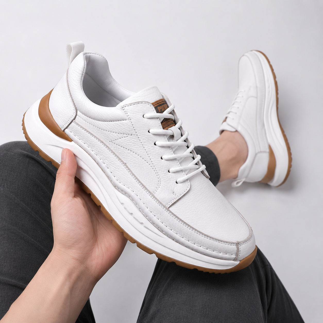 Ontario Leather Sneakers
