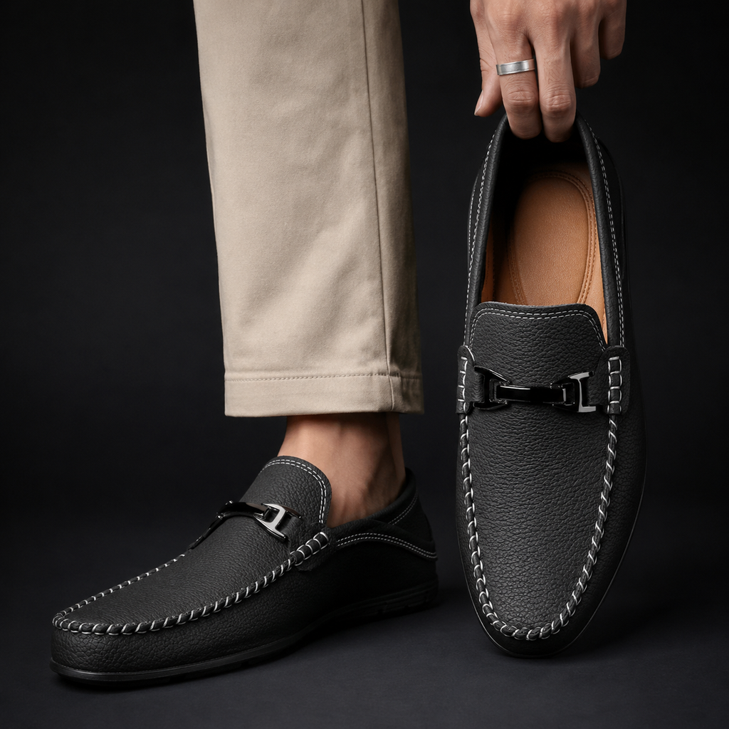 Giorgio Leather Loafer