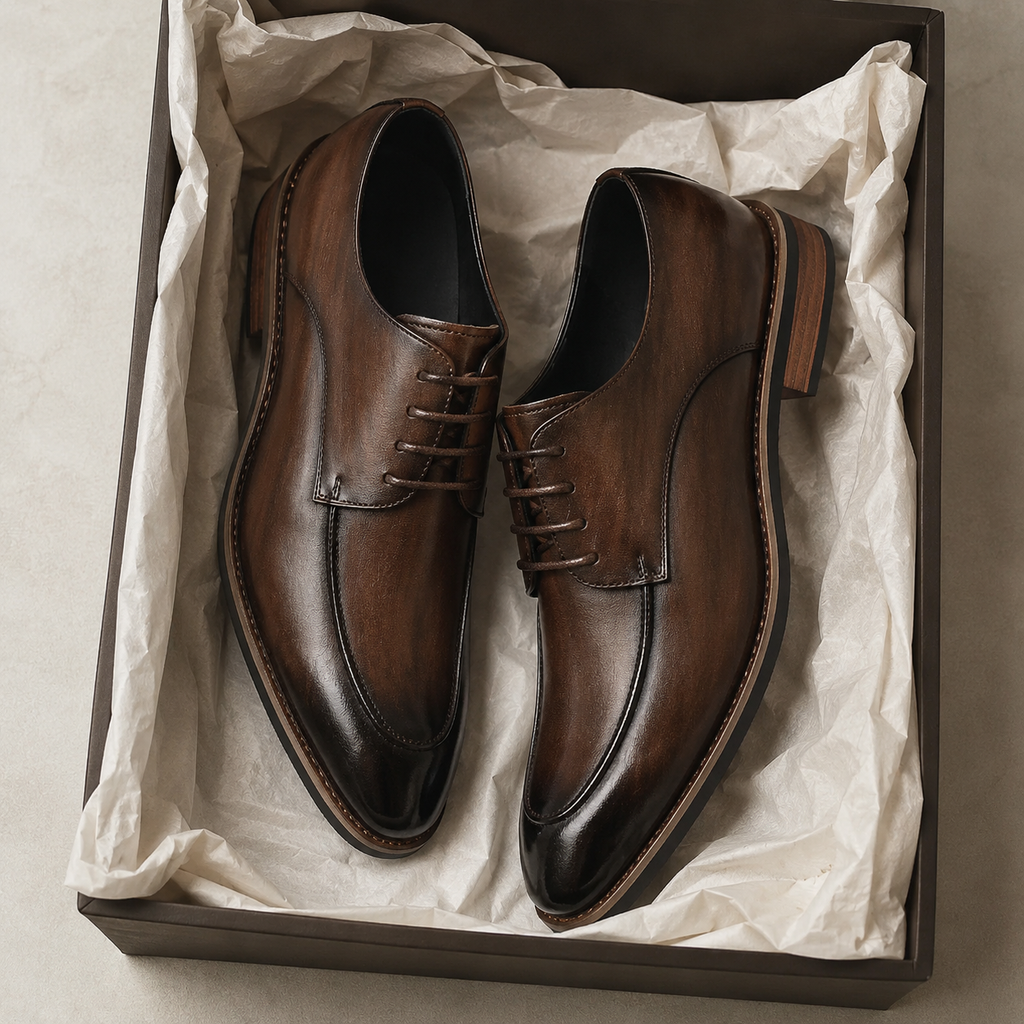 Alessio Split-Vamp Derby Shoes
