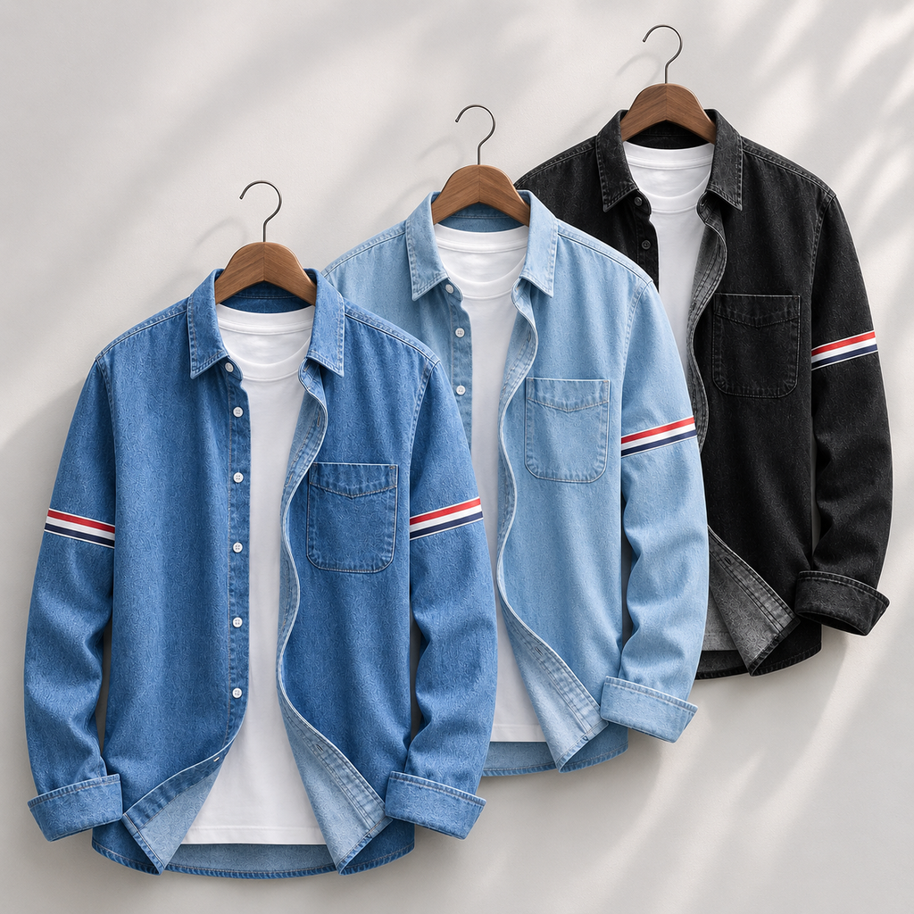 Attilio Denim Shirt