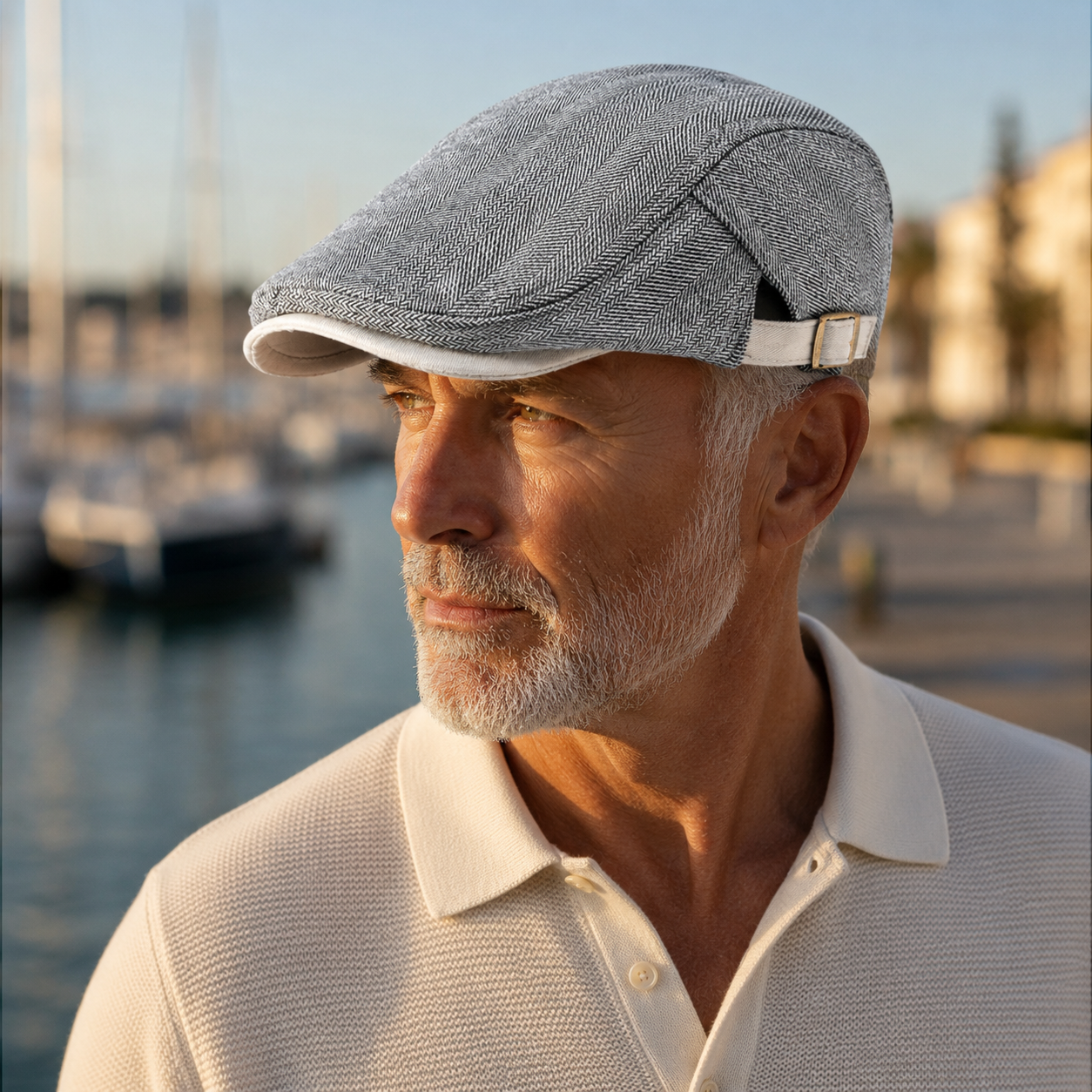 Porto Herringbone Cap