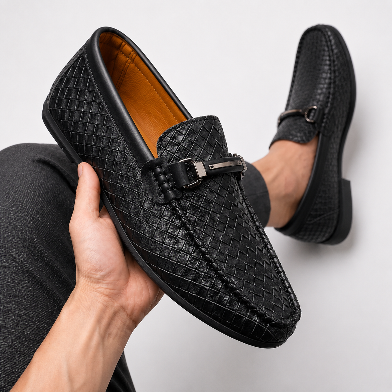 Marcus Woven Loafers