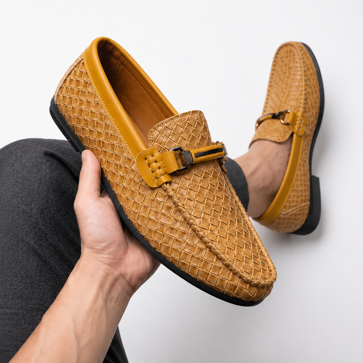 Marcus Woven Loafers