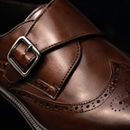Sarto monk-strap buckle detail