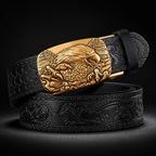 Aldo Eagle-Buckle Belt studio shot