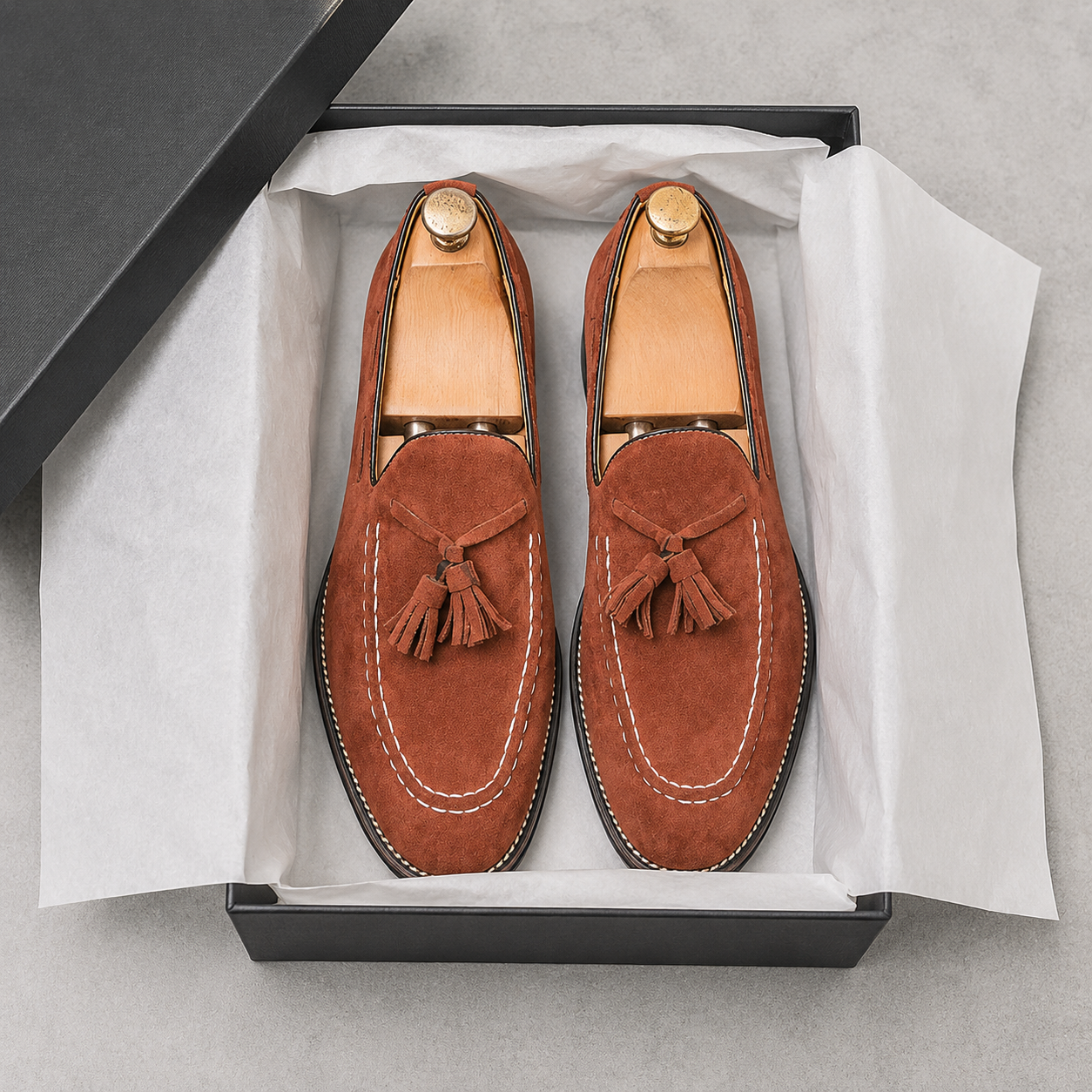 Romano Suede Loafers