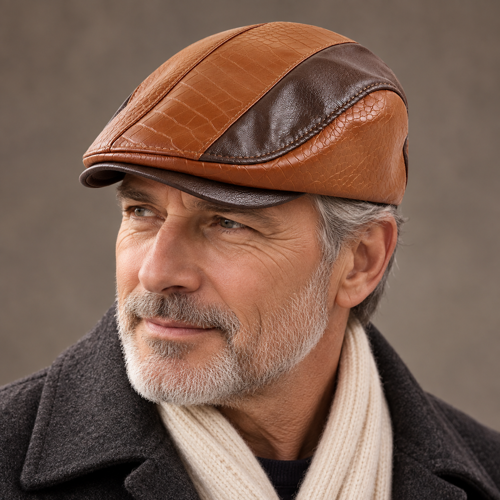 Winston Retro Leather Cap