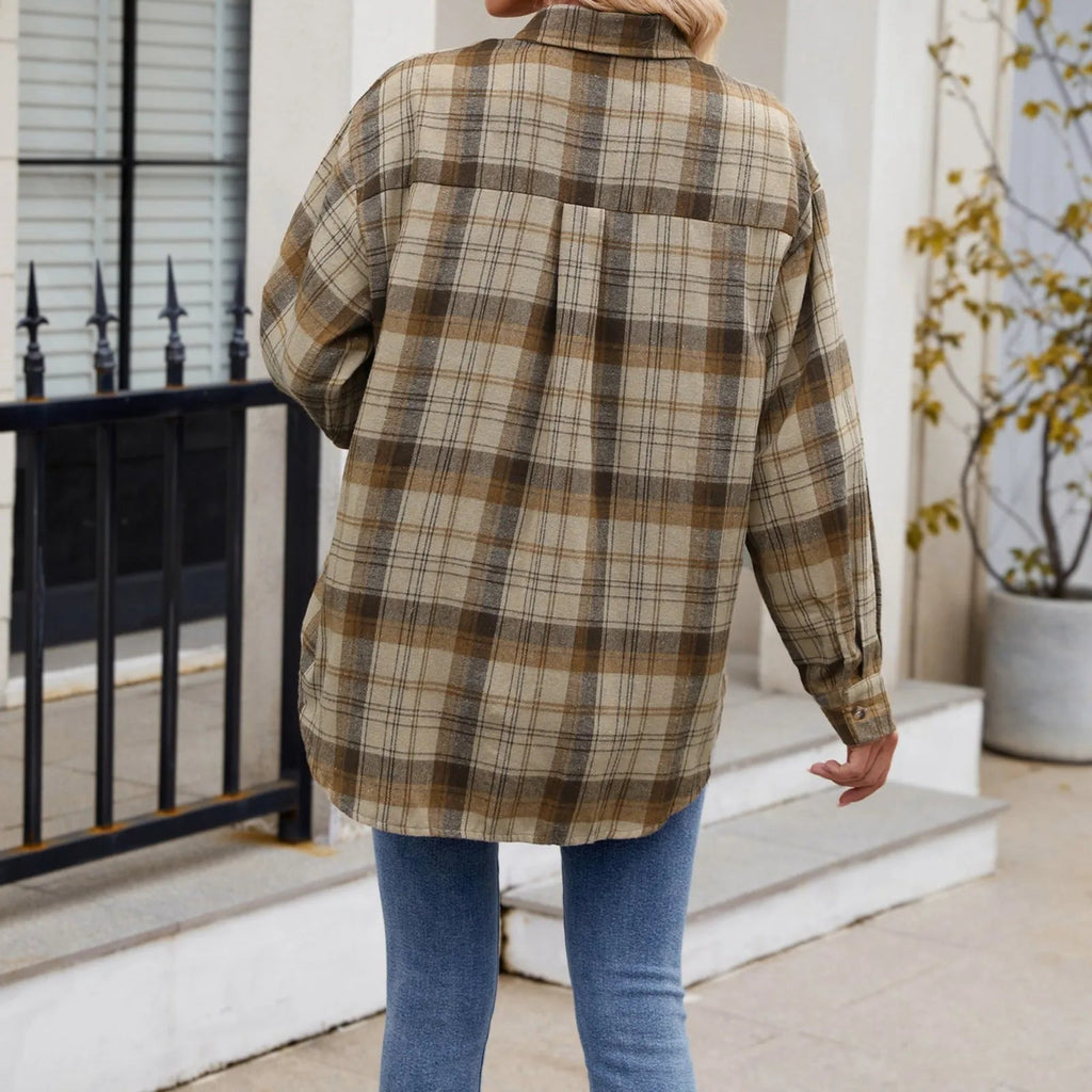 Cyrus Modern Plaid Flannel Shirt 3