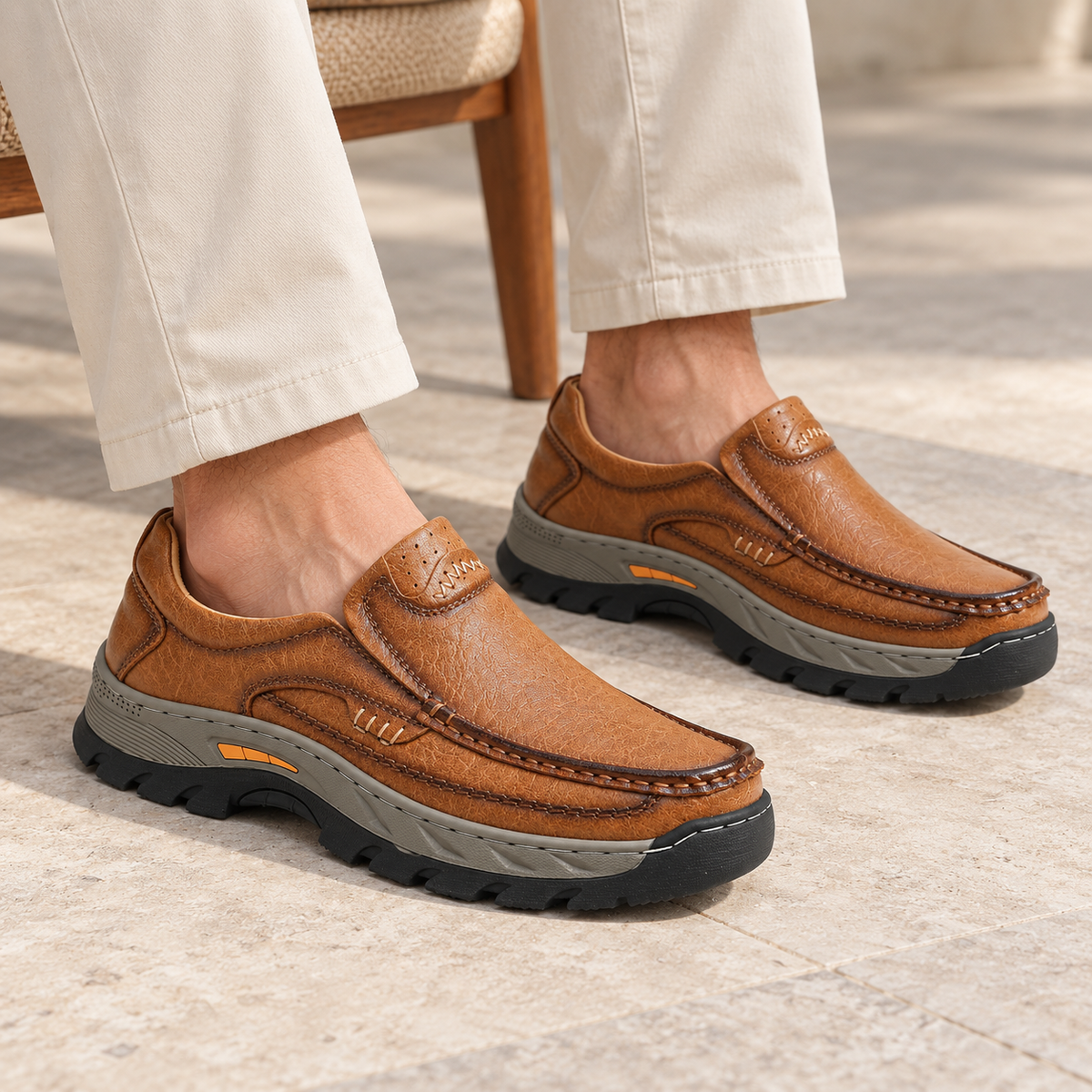 DAW-PDP-06 Tan worn styling