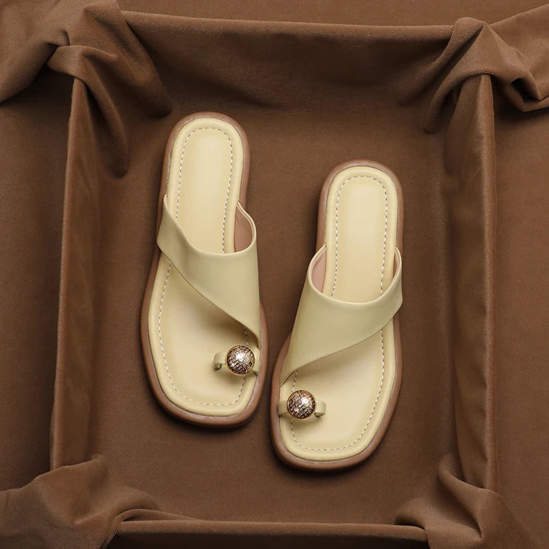 Daisy Leather Sandals 3