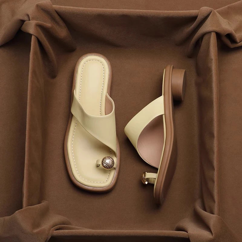 Daisy Leather Sandals 4
