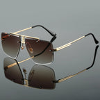 Dalton Rimless Square Sunglasses 3