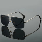 Dalton Rimless Square Sunglasses 4