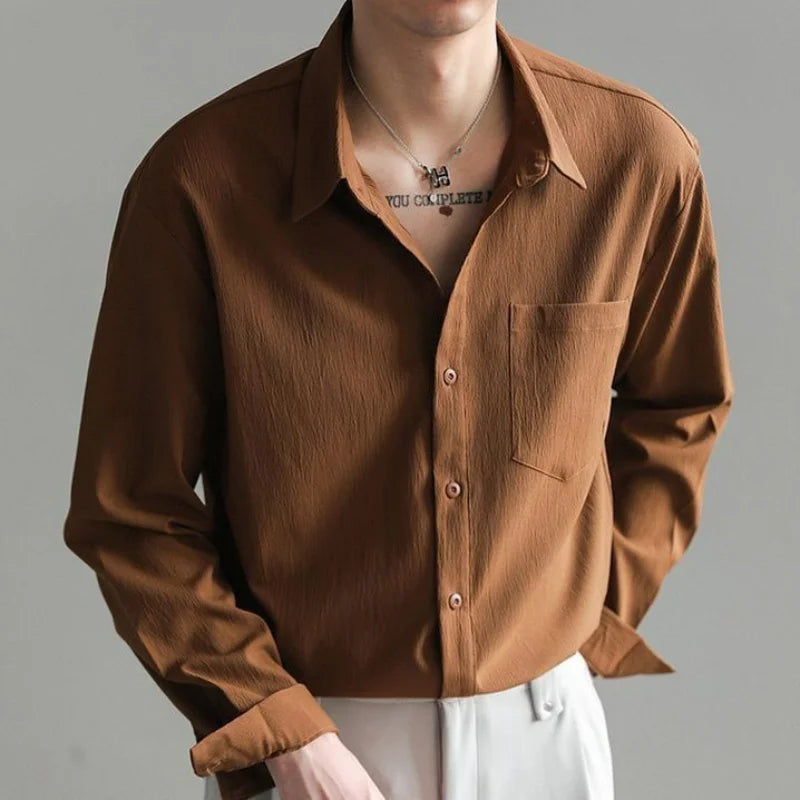 Elias Textured Short Sleeve Button Up Shirt 0