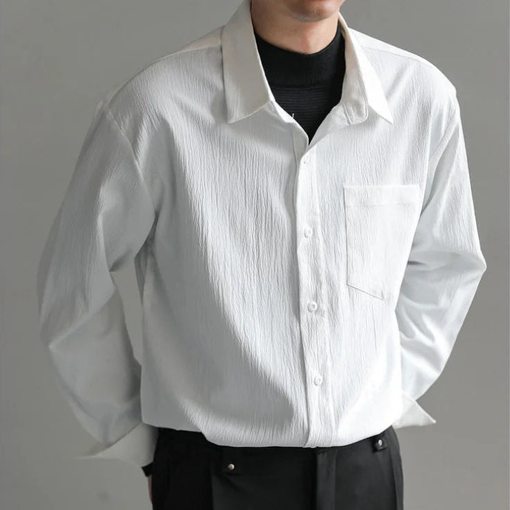 Elias Textured Short Sleeve Button Up Shirt 3