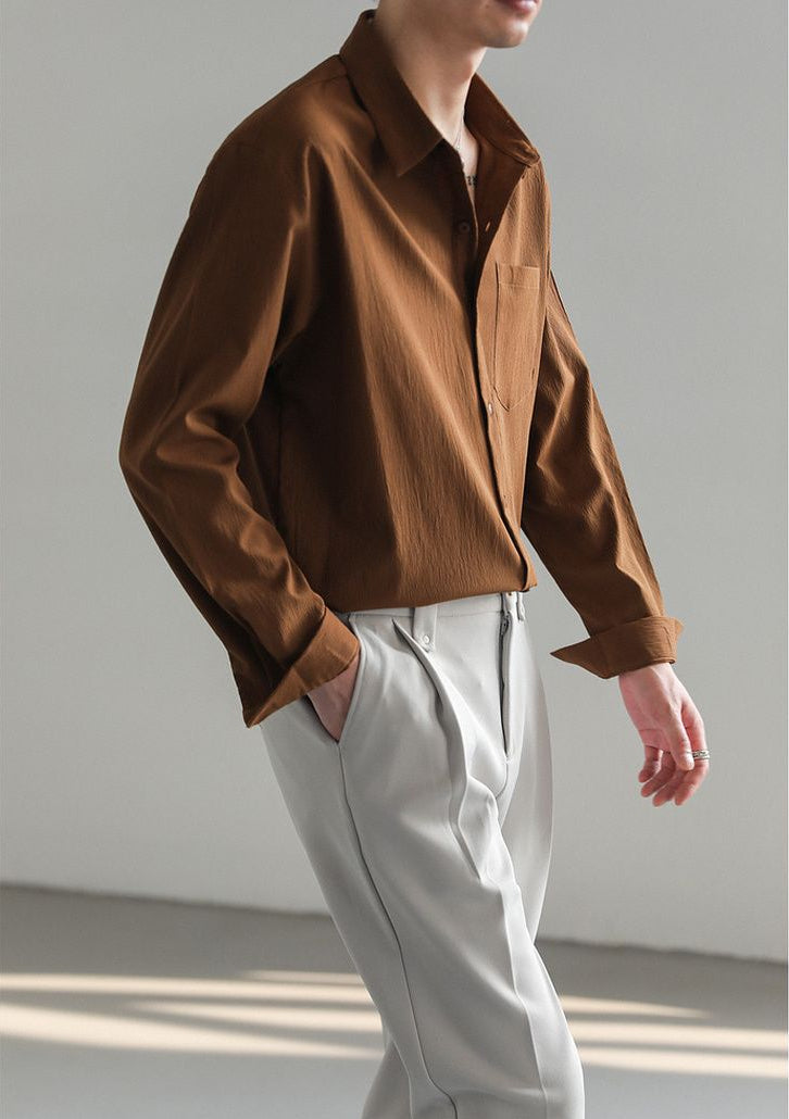 Elias Textured Short Sleeve Button Up Shirt 5